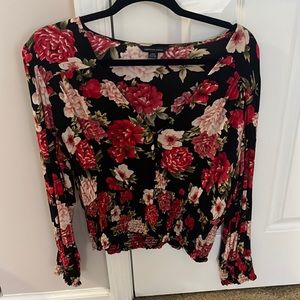 Floral Long Sleeve Top